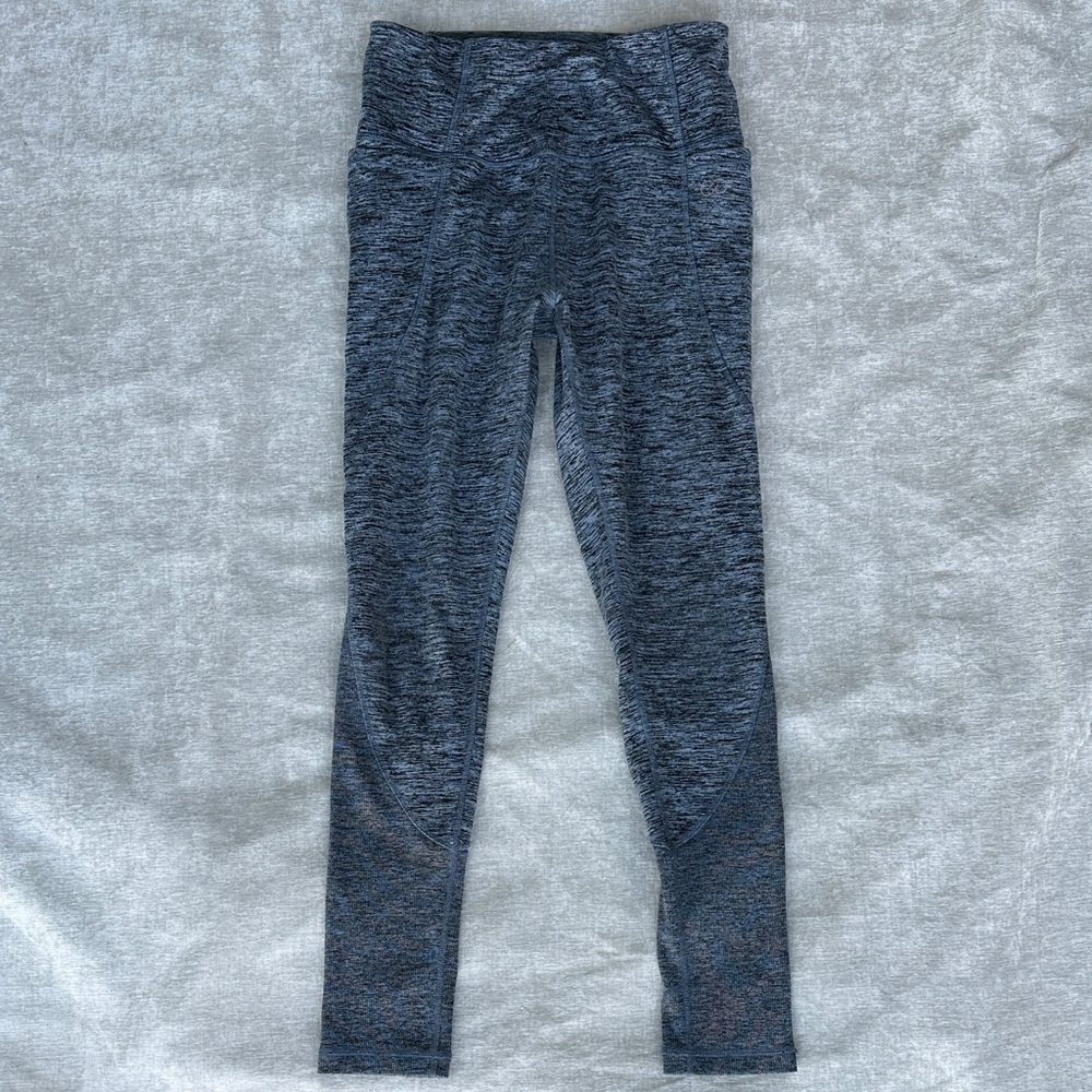 Calia Leggings Gray/Black with Side Pockets (M)